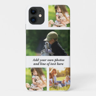 Maak uw eigen fotocollage en tekst Case-Mate iPhone case