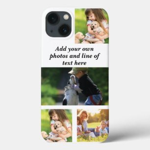 Maak uw eigen fotocollage en tekst Case-Mate iPhone case