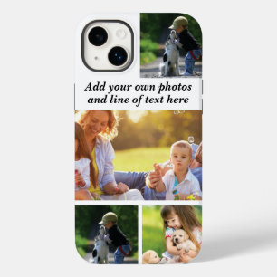 Maak uw eigen fotocollage en tekst Case-Mate iPhone 14 plus hoesje