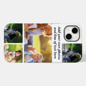 Maak uw eigen fotocollage en tekst Case-Mate iPhone case (Achterkant (horizontaal))
