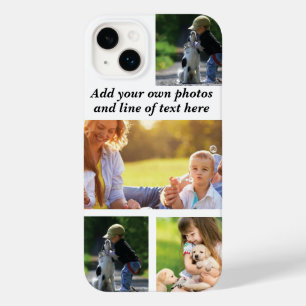 Maak uw eigen fotocollage en tekst Case-Mate iPhone 14 plus hoesje