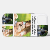 Maak uw eigen fotocollage en tekst Case-Mate iPhone case (Achterkant (horizontaal))