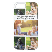 Maak uw eigen fotocollage en tekst Case-Mate iPhone case (Achterkant)