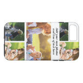 Maak uw eigen fotocollage en tekst Case-Mate iPhone case (Achterkant (Horizontaal))