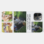 Maak uw eigen fotocollage en tekst Case-Mate iPhone case (Achterkant (horizontaal))