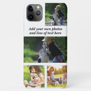 Maak uw eigen fotocollage en tekst Case-Mate iPhone case