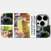 Maak uw eigen fotocollage en tekst Case-Mate iPhone case (Achterkant (horizontaal))