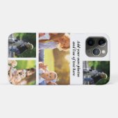 Maak uw eigen fotocollage en tekst Case-Mate iPhone case (Achterkant (horizontaal))