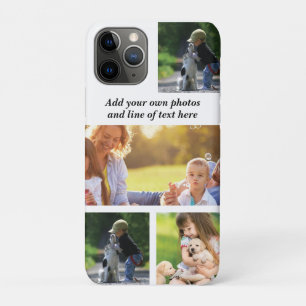 Maak uw eigen fotocollage en tekst Case-Mate iPhone case