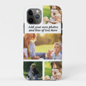 Maak uw eigen fotocollage en tekst Case-Mate iPhone case (Achterkant)