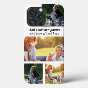 Maak uw eigen fotocollage en tekst Case-Mate iPhone case