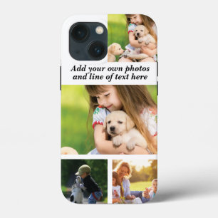 Maak uw eigen fotocollage en tekst Case-Mate iPhone case