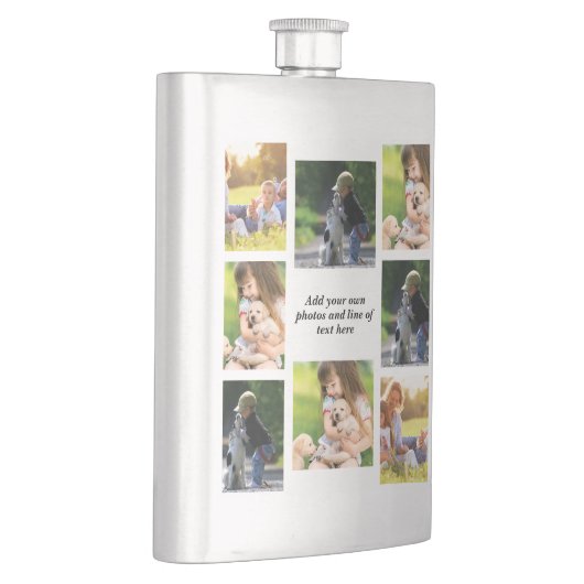 Maak uw eigen fotocollage en tekst flacon (Rechts)