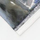 Maak uw eigen fotocollage en tekst fleece deken (Hoek)