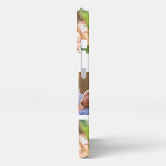 Maak uw eigen fotocollage en tekst iPhone hoesje (Linkerkant)