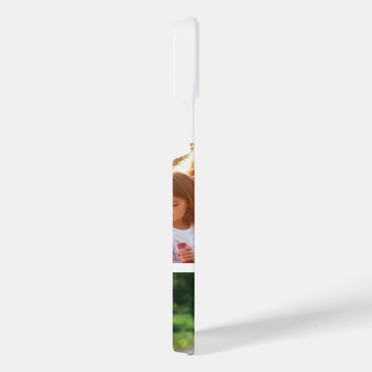 Maak uw eigen fotocollage en tekst iPhone hoesje (Rechterkant)