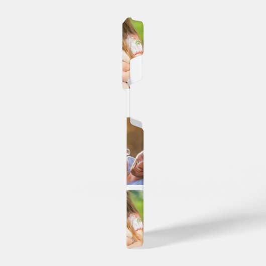 Maak uw eigen fotocollage en tekst iPhone hoesje (Linkerkant)