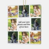 Maak uw eigen fotocollage en tekst keramisch ornament (Links)