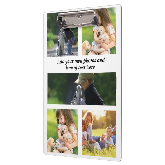 Maak uw eigen fotocollage en tekst klembord (Links)