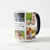 Maak uw eigen fotocollage en tekst magische mok (Voorkant rechts)