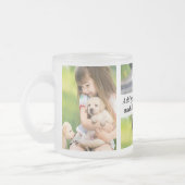 Maak uw eigen fotocollage en tekst matglas koffiemok (Links)