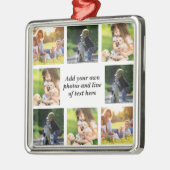 Maak uw eigen fotocollage en tekst metalen ornament (Links)