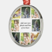 Maak uw eigen fotocollage en tekst metalen ornament (Links)