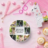 Maak uw eigen fotocollage en tekst papieren kommen (Feest)