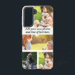 Maak uw eigen fotocollage en tekst samsung galaxy hoesje<br><div class="desc">Maak uw eigen fotocollage en tekst</div>