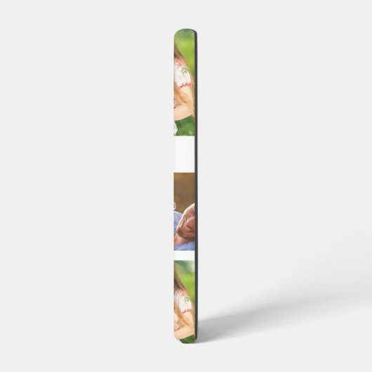 Maak uw eigen fotocollage en tekst samsung galaxy hoesje (Linkerkant)