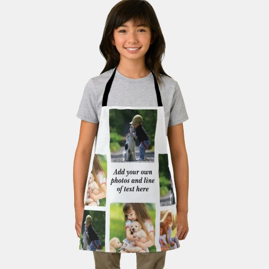 Maak uw eigen fotocollage en tekst schort (Insitu)