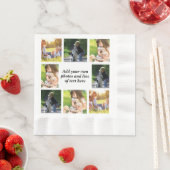 Maak uw eigen fotocollage en tekst servet (Insitu)