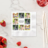 Maak uw eigen fotocollage en tekst servet (Insitu)