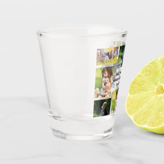 Maak uw eigen fotocollage en tekst shot glas (Links)
