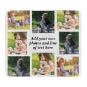 Maak uw eigen fotocollage en tekst snijplank (Voorkant)