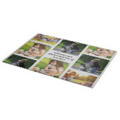 Maak uw eigen fotocollage en tekst snijplank (Hoek)