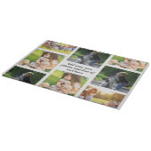 Maak uw eigen fotocollage en tekst snijplank (Hoek)