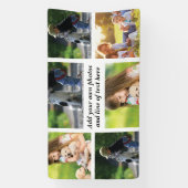 Maak uw eigen fotocollage en tekst spandoek (Verticaal)