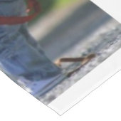 Maak uw eigen fotocollage en tekst tafelkleed (Gekanteld)