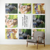 Maak uw eigen fotocollage en tekst wandkleed (In Situ (horizontaal))