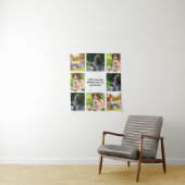 Maak uw eigen fotocollage en tekst wandkleed (In situ)