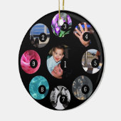 Maak uw eigen fotodecor eenvoudig met 9 afbeelding keramisch ornament (Links)