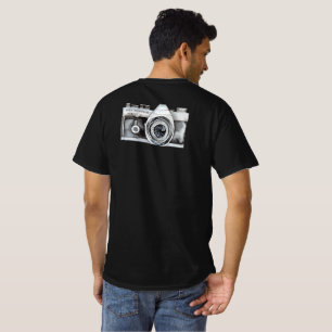 Maak uw eigen fotografe camera T-shirt
