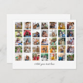 Maak Uw Eigen Fotosamengestelde Afbeelding van 35  Feestdagenkaart (Voorkant / Achterkant)