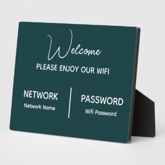 Maak Uw Eigen Geniet Van Ons Wifi Fotoplaat