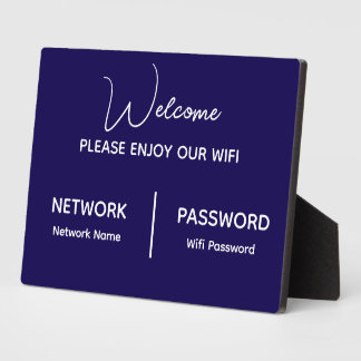 Maak Uw Eigen Geniet Van Ons Wifi Fotoplaat