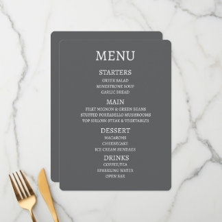 Maak Uw Eigen Gepersonaliseerd Menu
