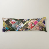Maak Uw Eigen Gepersonaliseerde 14 Foto Collage Ch Lichaamskussen (Achterkant)
