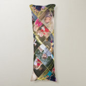 Maak Uw Eigen Gepersonaliseerde 14 Foto Collage Ch Lichaamskussen (Voorkant Verticaal)