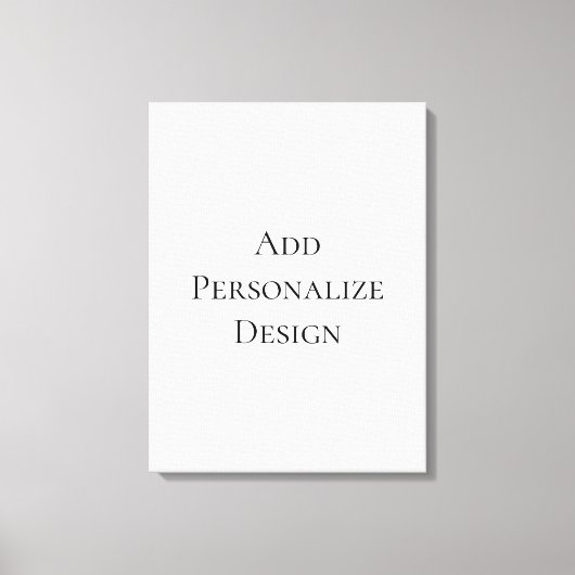 Maak uw eigen gepersonaliseerde aangepaste canvas afdruk (Voorkant)